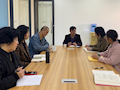 校领导联系基层党支部，扎实推进样板支部建设 ——冉总会计师到财物学院教工支部联系交流