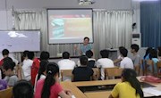 思政部与学院团委联合举办“学党史、知党情、跟党走”党史讲座
