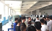 机电工程学院组织2018级新生参观实训基地