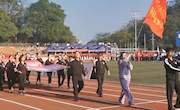 “一”展风采，“马”到功成  ——马克思主义学院教职工参加柳州职业技术大学第一届田径运动会展风采