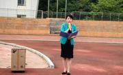 贸易与旅游管理学院举行“传承抗战精神，勇担青春使命”主题升旗仪式