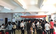 贸易与旅游管理学院首次尝试专场招聘会，受到企业和毕业生欢迎