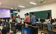 贸易与旅游管理学院奋战双十一，打响零点战！