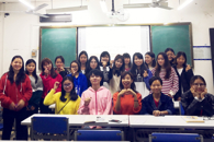 贸易与旅游管理学院首期“然在”英语兴趣小组开班啦！