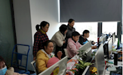 贸易与旅游管理学院领导老师到沪桂公司看望沪桂订单班学生