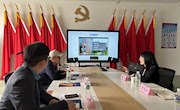 贸易与旅游管理学院与杭州平定投资公司洽谈校企合作