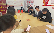 【声入人心，红动柳职】贸易与旅游管理学院开展“一站式”学生社区红色诵读主题活动