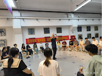 艺术学院开展“情系鼓圈，鼓舞心灵”鼓圈团体辅导活动