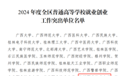 【喜报】我校荣获自治区就业工作“双突出”单位